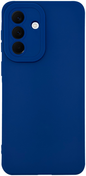 Samsung Galaxy A57 szilikon tok kameravédővel matt kék