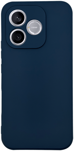 Huawei Honor 600 Lite szilikon tok kameravédővel matt sötétkék