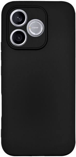 Huawei Honor 600 Lite szilikon tok kameravédővel matt fekete